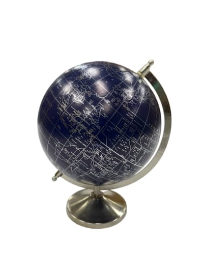 10.75" Blue Globe Tabletop Décor by Ashland®